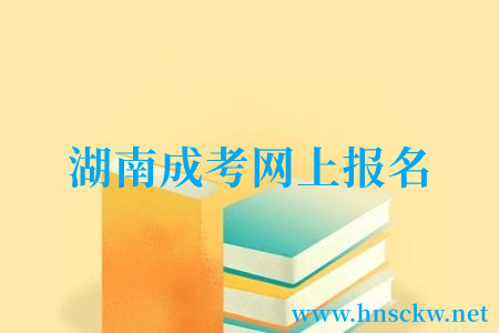 湖南成考网上报名