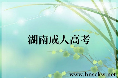 湖南成人高考