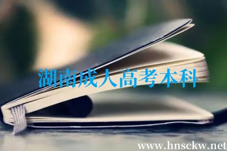 湖南成人高考本科