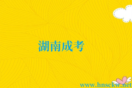 湖南成考