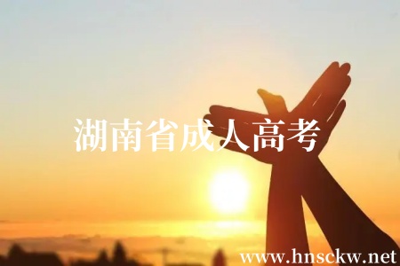 湖南省成人高考