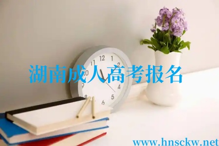 湖南成人高考报名