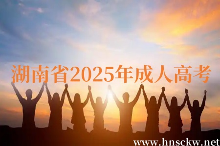 湖南省2025年成人高考