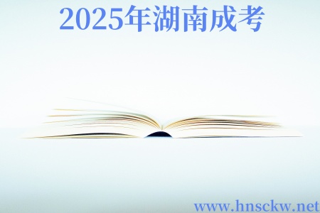2025年湖南成考