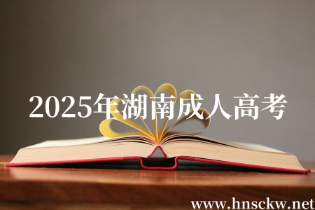 2025年湖南成人高考