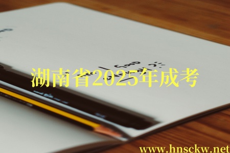 湖南省2025年成考