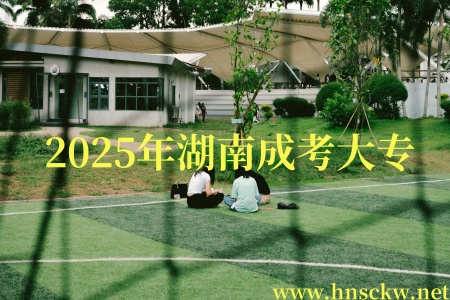 2025年湖南成考大专