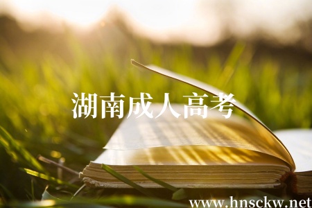 湖南成人高考