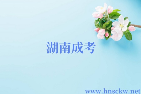 湖南成考
