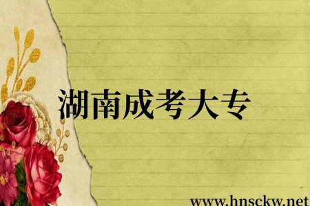 26年湖南成考大专还可以往上考吗? 湖南成考大专