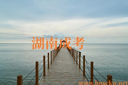 湖南成考